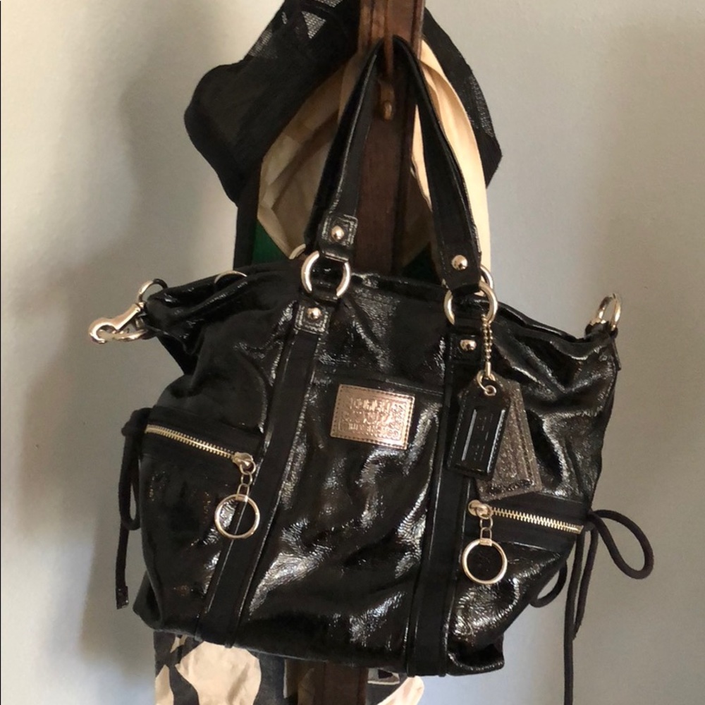 Coach Daisy Liquid Gloss Pocket Tote